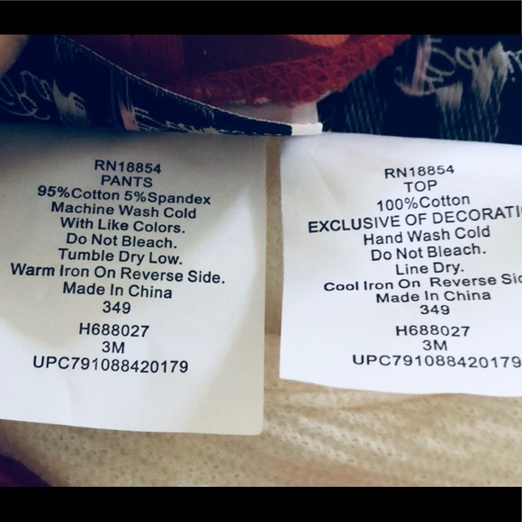 Baby Girl Christmas Appliqué 2 Piece Set 3Mos NWT - Picture 7 of 8